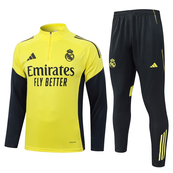 Sweatshirt Real Madrid 2025-26 Jaune 5